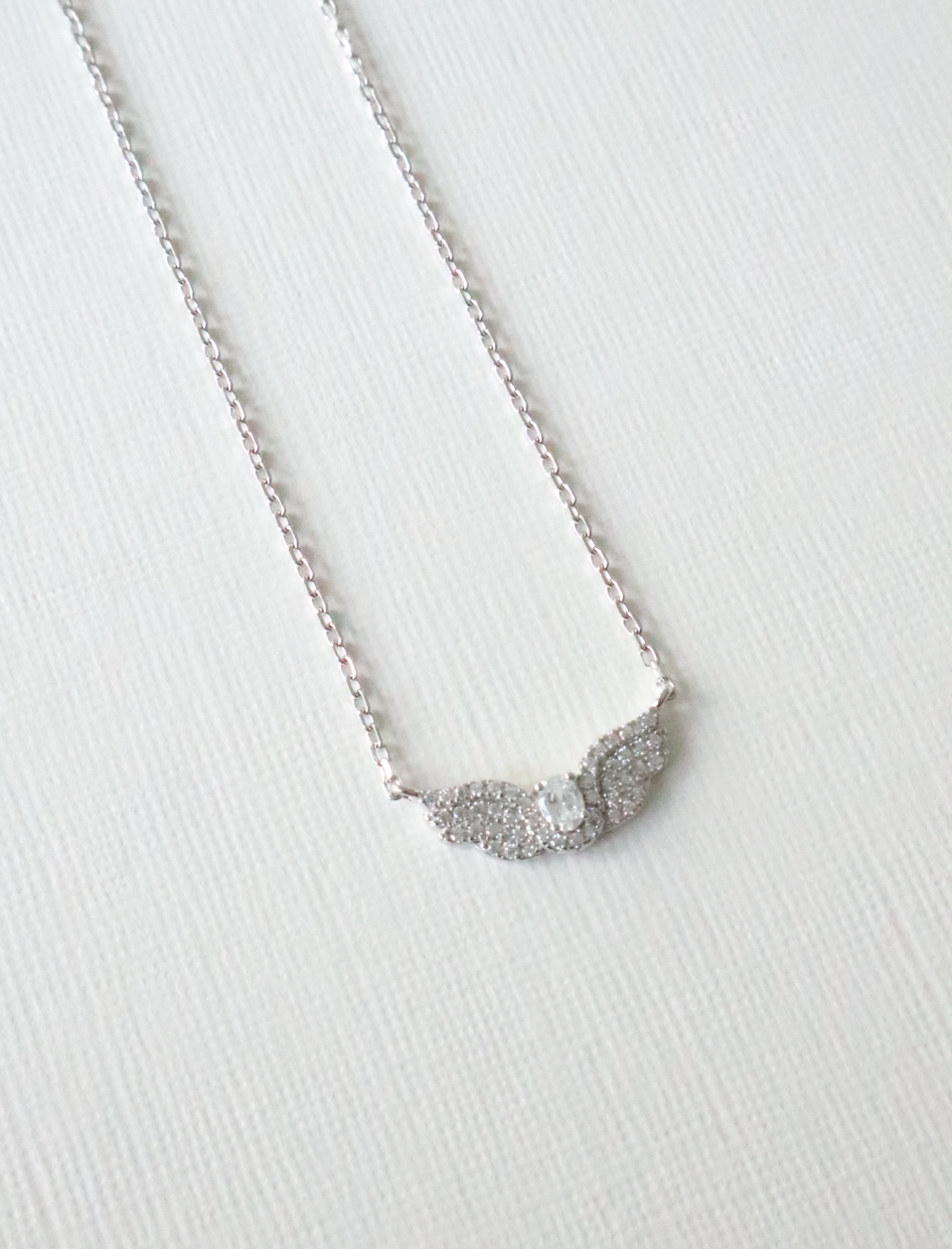 ANGEL BABY NECKLACE SILVER